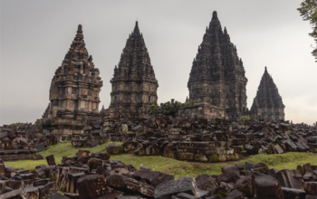 prambanan temple landscape